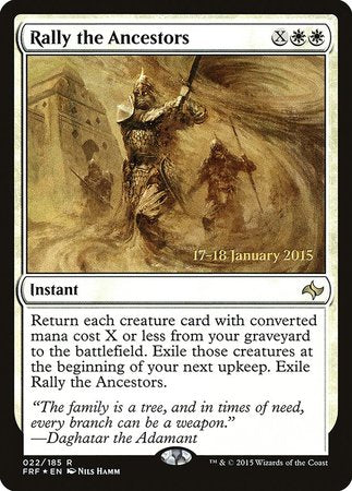 Rally the Ancestors [Fate Reforged Promos] | Mega City Incorporated