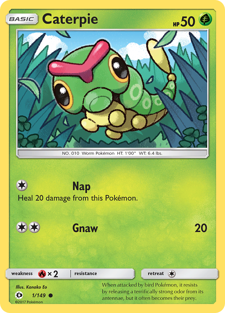 Caterpie (1/149) [Sun & Moon: Base Set] | Mega City Incorporated