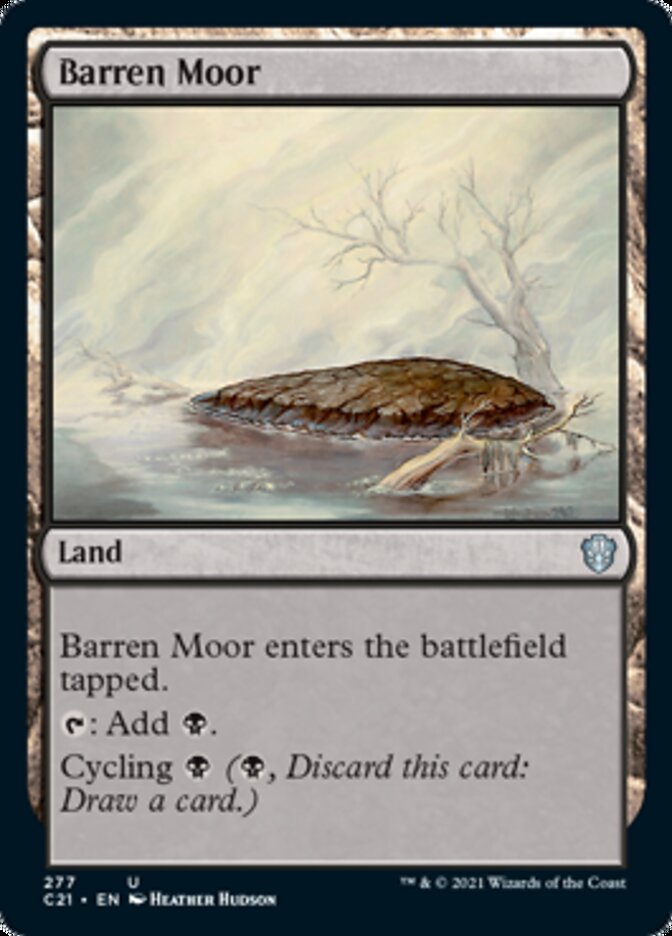 Barren Moor [Commander 2021] | Mega City Incorporated