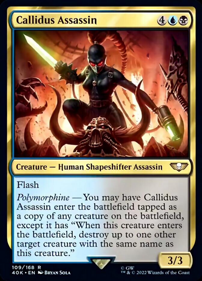 Callidus Assassin [Universes Beyond: Warhammer 40,000] | Mega City Incorporated