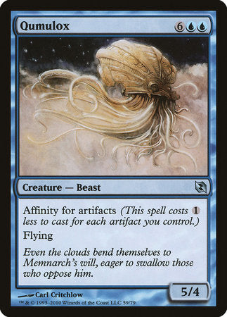 Qumulox [Duel Decks: Elspeth vs. Tezzeret] | Mega City Incorporated