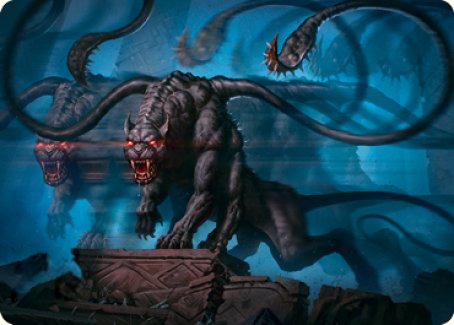 Displacer Beast Art Card [Dungeons & Dragons: Adventures in the Forgotten Realms Art Series] | Mega City Incorporated