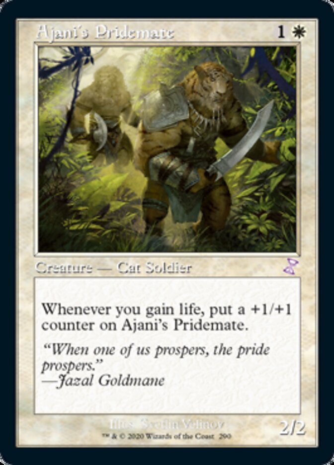 Ajani's Pridemate (Timeshifted) [Time Spiral Remastered] | Mega City Incorporated