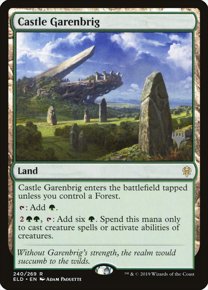 Castle Garenbrig (Promo Pack) [Throne of Eldraine Promos] | Mega City Incorporated