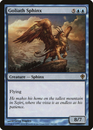 Goliath Sphinx [Worldwake] | Mega City Incorporated