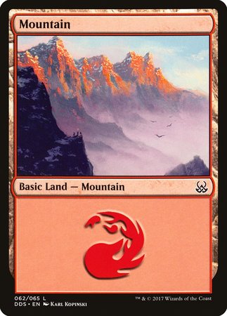 Mountain (62) [Duel Decks: Mind vs. Might] | Mega City Incorporated