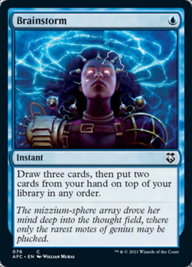 Brainstorm [Dungeons & Dragons: Adventures in the Forgotten Realms Commander] | Mega City Incorporated
