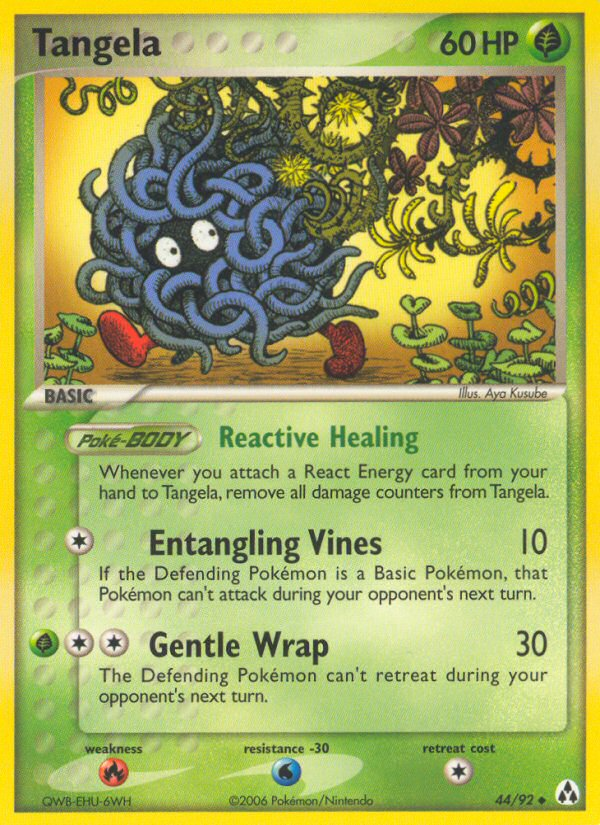 Tangela (44/92) [EX: Legend Maker] | Mega City Incorporated