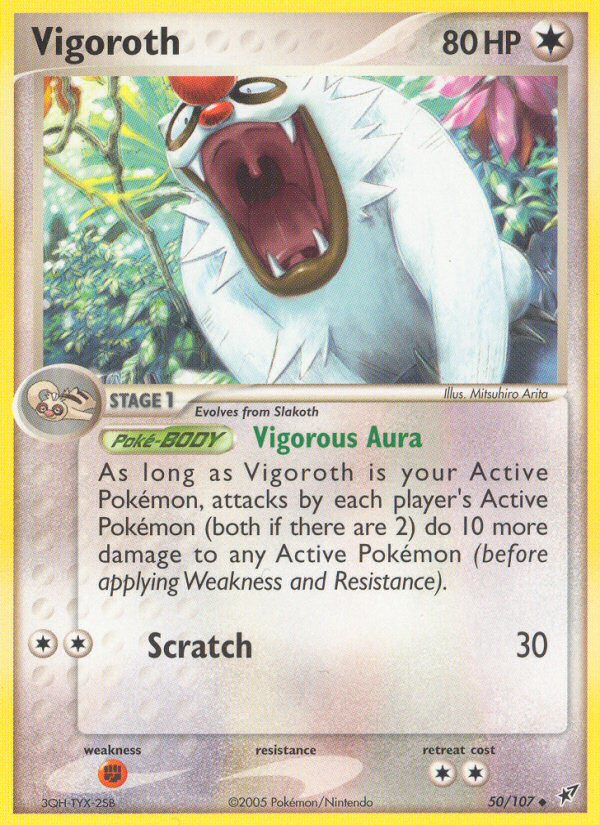 Vigoroth (50/107) [EX: Deoxys] | Mega City Incorporated