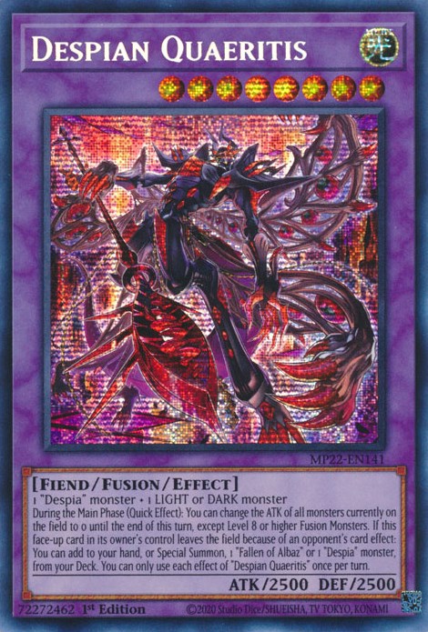 Despian Quaeritis [MP22-EN141] Prismatic Secret Rare | Mega City Incorporated