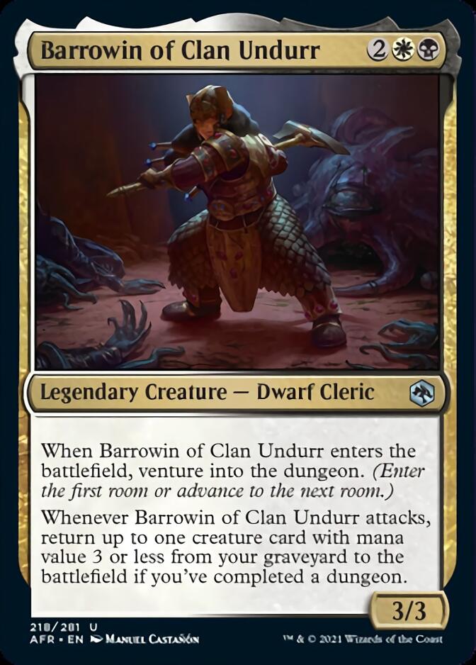 Barrowin of Clan Undurr [Dungeons & Dragons: Adventures in the Forgotten Realms] | Mega City Incorporated