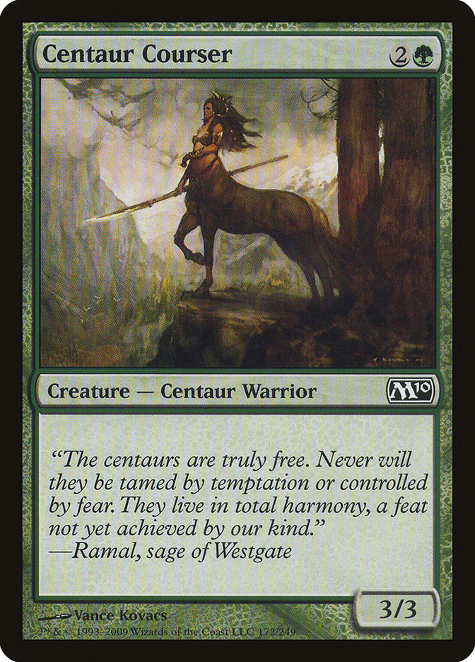 Centaur Courser [Magic 2010] | Mega City Incorporated