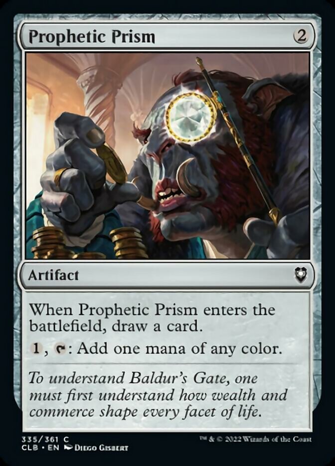Prophetic Prism [Commander Legends: Battle for Baldur's Gate] | Mega City Incorporated