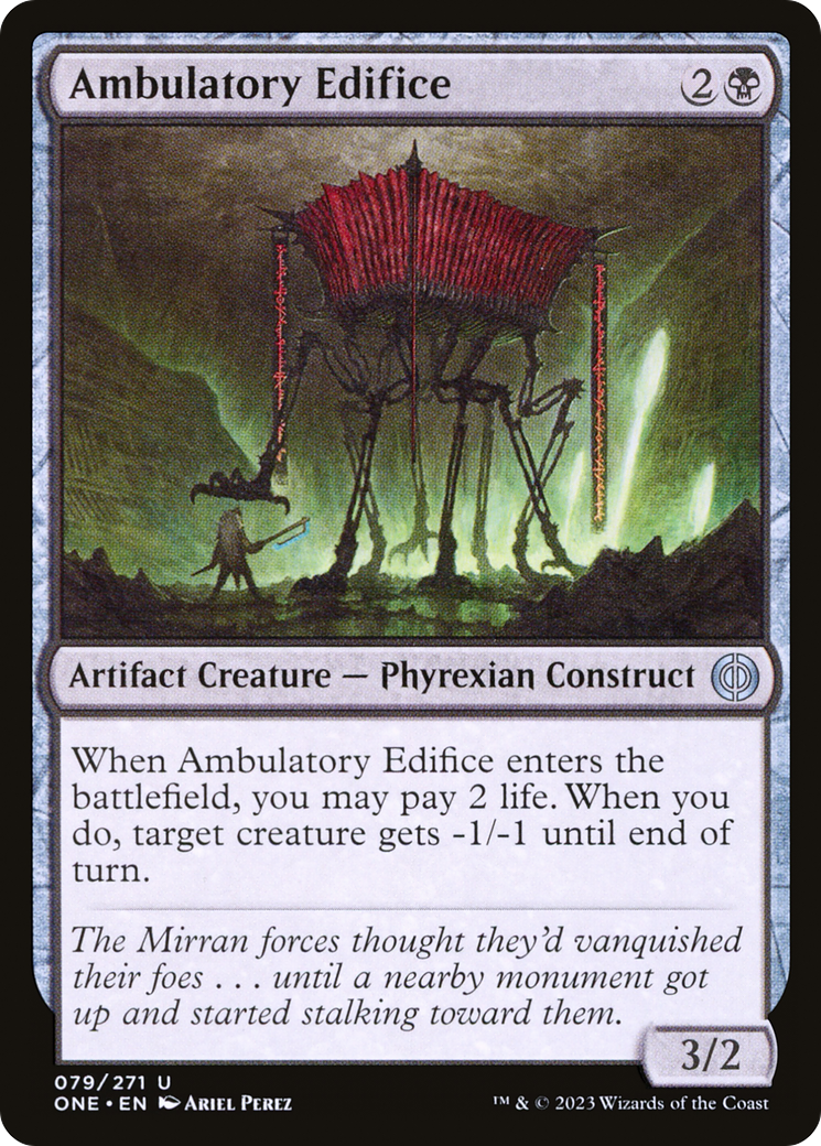 Ambulatory Edifice [Phyrexia: All Will Be One] | Mega City Incorporated