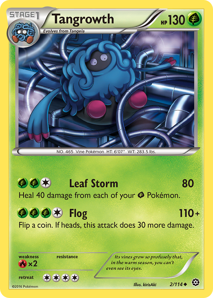 Tangrowth (2/114) [XY: Steam Siege] | Mega City Incorporated