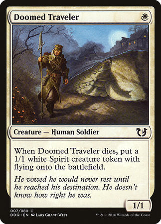 Doomed Traveler [Duel Decks: Blessed vs. Cursed] | Mega City Incorporated