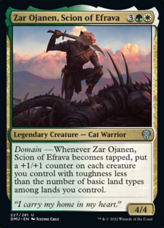 Zar Ojanen, Scion of Efrava [Dominaria United] | Mega City Incorporated