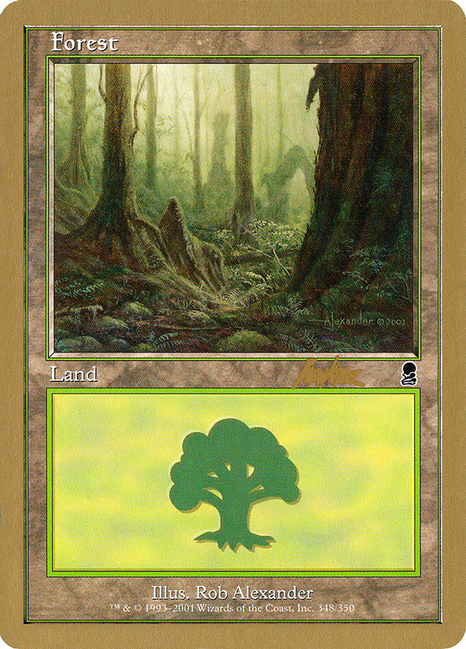 Forest (bk348) (Brian Kibler) [World Championship Decks 2002] | Mega City Incorporated