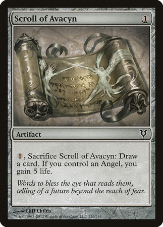 Scroll of Avacyn [Avacyn Restored] | Mega City Incorporated