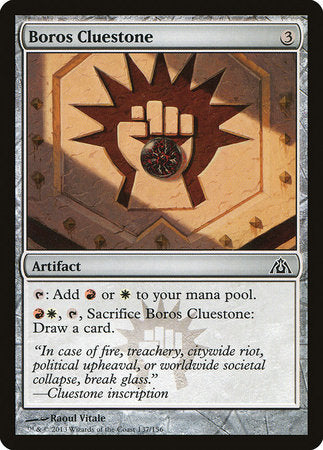 Boros Cluestone [Dragon's Maze] | Mega City Incorporated