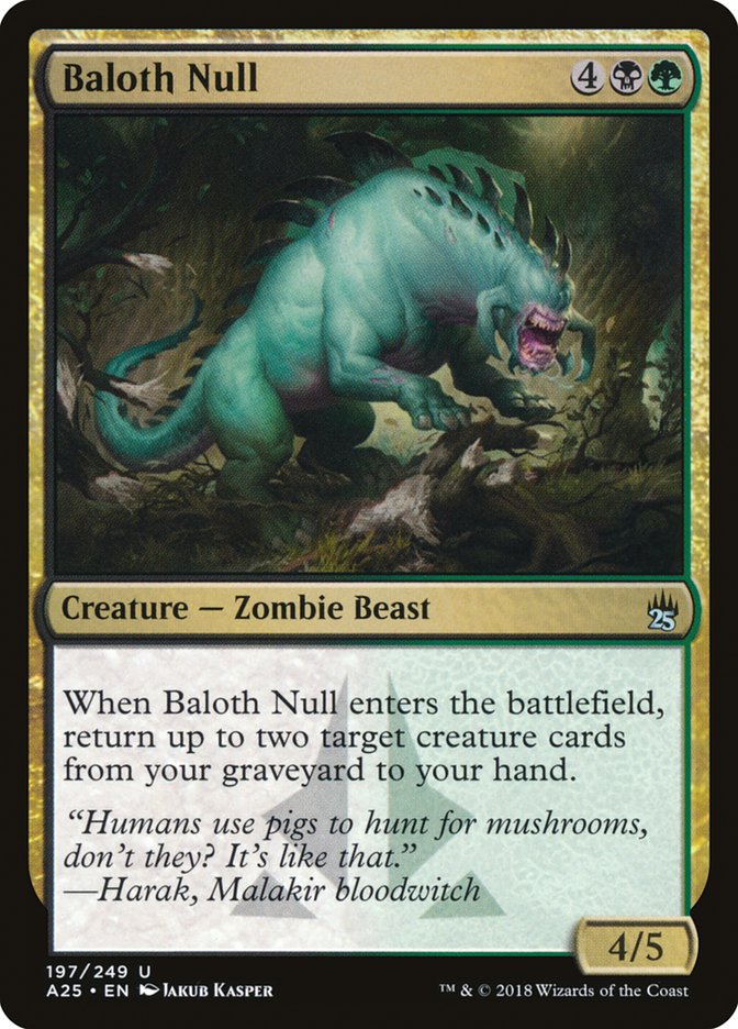 Baloth Null [Masters 25] | Mega City Incorporated