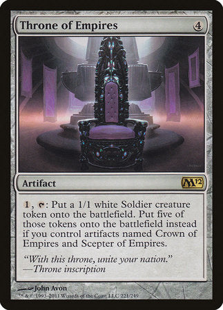 Throne of Empires [Magic 2012] | Mega City Incorporated