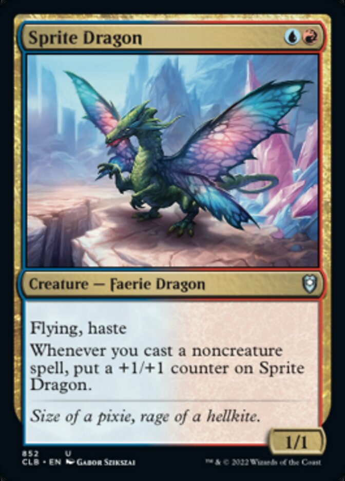 Sprite Dragon [Commander Legends: Battle for Baldur's Gate] | Mega City Incorporated