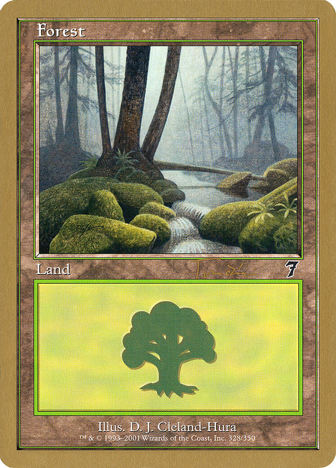 Forest (jt328) (Jan Tomcani) [World Championship Decks 2001] | Mega City Incorporated