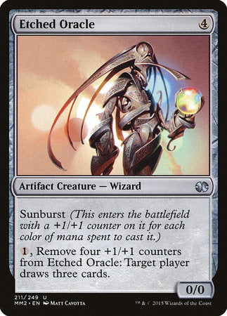 Etched Oracle [Modern Masters 2015] | Mega City Incorporated