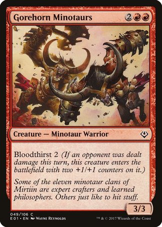 Gorehorn Minotaurs [Archenemy: Nicol Bolas] | Mega City Incorporated