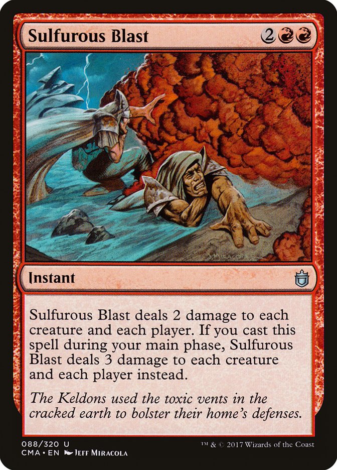 Sulfurous Blast [Commander Anthology] | Mega City Incorporated