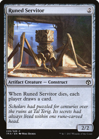 Runed Servitor [Iconic Masters] | Mega City Incorporated