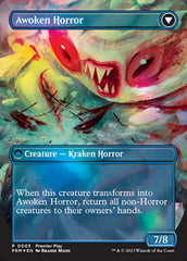 Thing in the Ice // Awoken Horror (Borderless Alternate Art) [Regional Championship Qualifiers 2023] | Mega City Incorporated