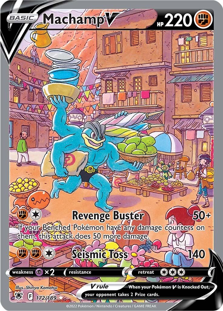 Machamp V (172/189) [Sword & Shield: Astral Radiance] | Mega City Incorporated