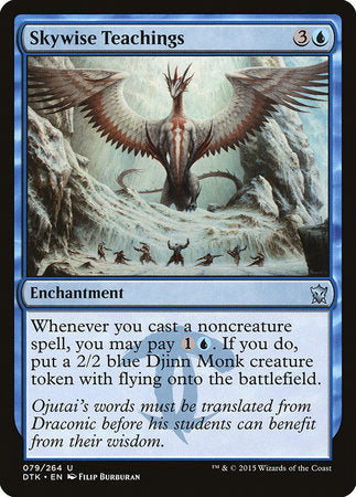 Skywise Teachings [Dragons of Tarkir] | Mega City Incorporated