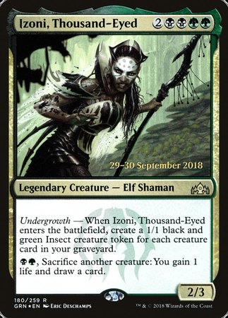 Izoni, Thousand-Eyed [Guilds of Ravnica Promos] | Mega City Incorporated