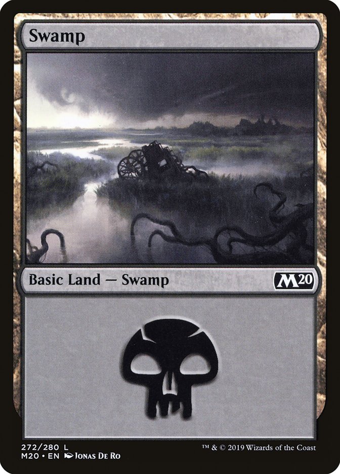 Swamp (#272) [Core Set 2020] | Mega City Incorporated