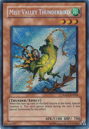 Mist Valley Thunderbird [HA01-EN004] Secret Rare | Mega City Incorporated