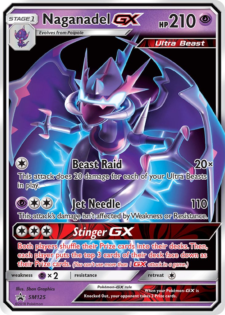 Naganadel GX (SM125) [Sun & Moon: Black Star Promos] | Mega City Incorporated