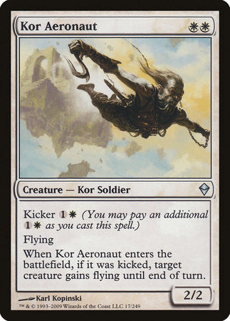 Kor Aeronaut [Zendikar] | Mega City Incorporated