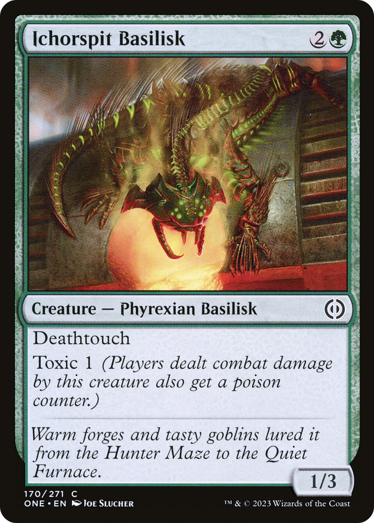 Ichorspit Basilisk [Phyrexia: All Will Be One] | Mega City Incorporated