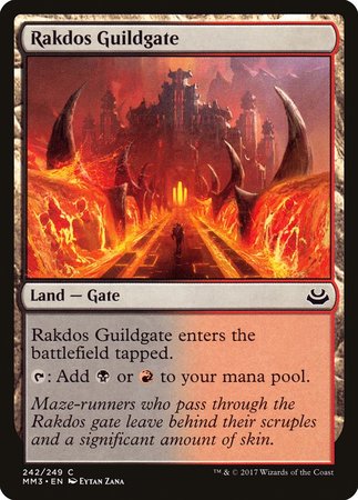 Rakdos Guildgate [Modern Masters 2017] | Mega City Incorporated