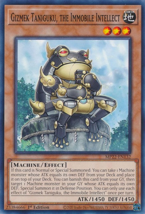 Gizmek Taniguku, the Immobile Intellect [MP22-EN132] Common | Mega City Incorporated