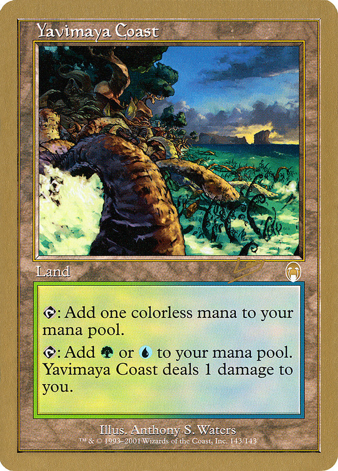 Yavimaya Coast (Raphael Levy) [World Championship Decks 2002] | Mega City Incorporated