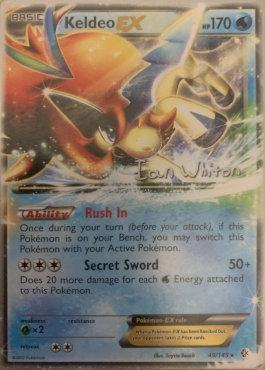 Keldeo EX (49/149) (American Gothic - Ian Whiton) [World Championships 2013] | Mega City Incorporated