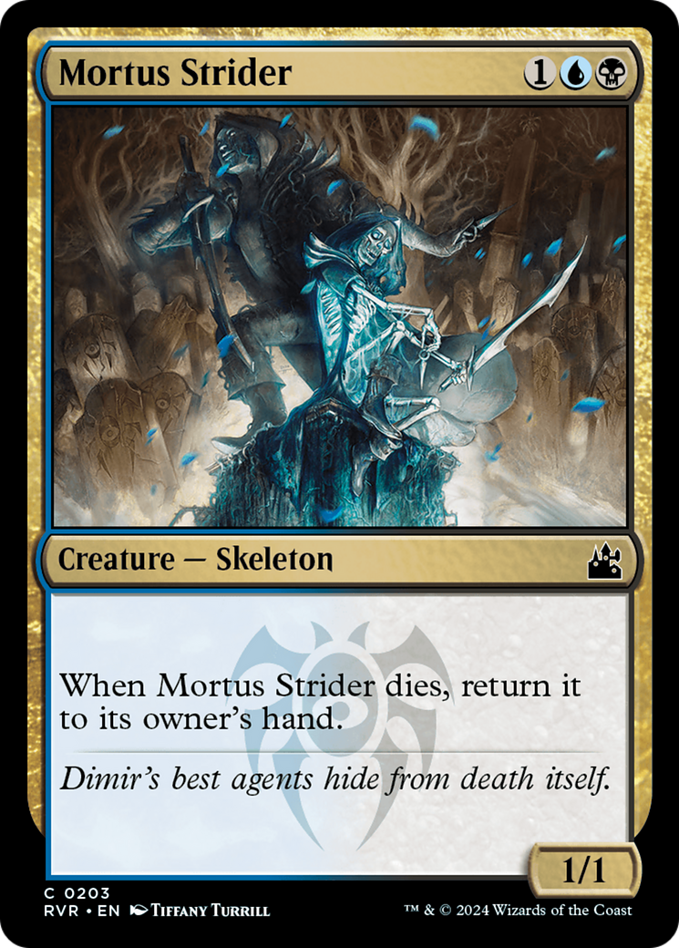 Mortus Strider [Ravnica Remastered] | Mega City Incorporated