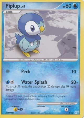 Piplup (5/12) [Diamond & Pearl: Trainer Kit - Manaphy] | Mega City Incorporated