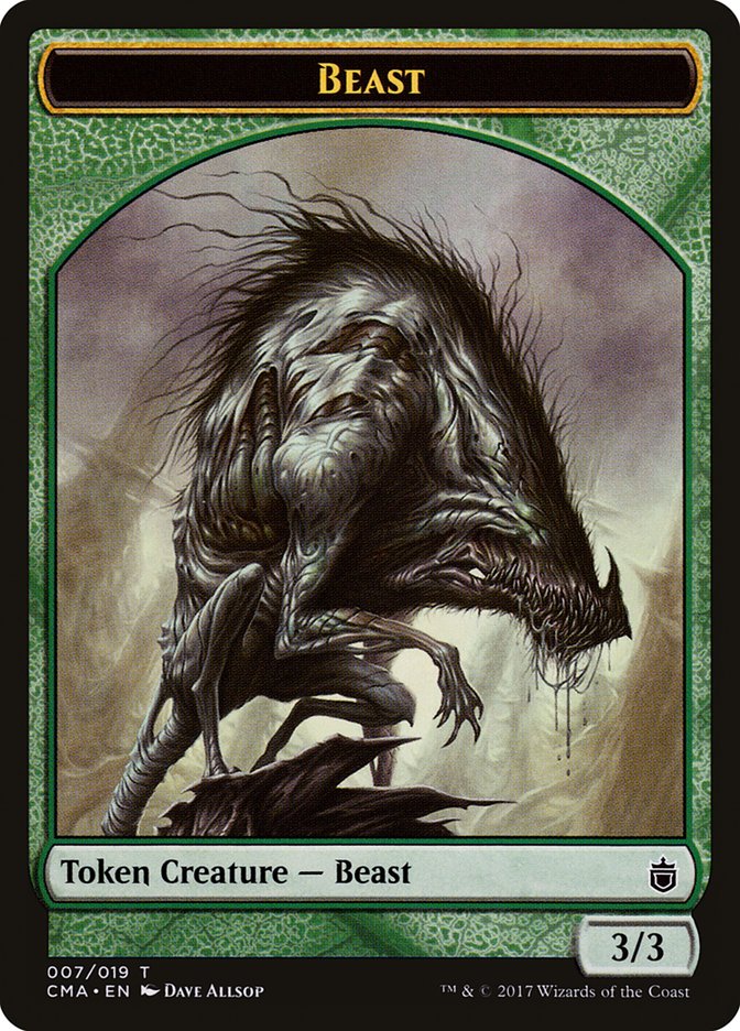 Beast (007/019) [Commander Anthology Tokens] | Mega City Incorporated