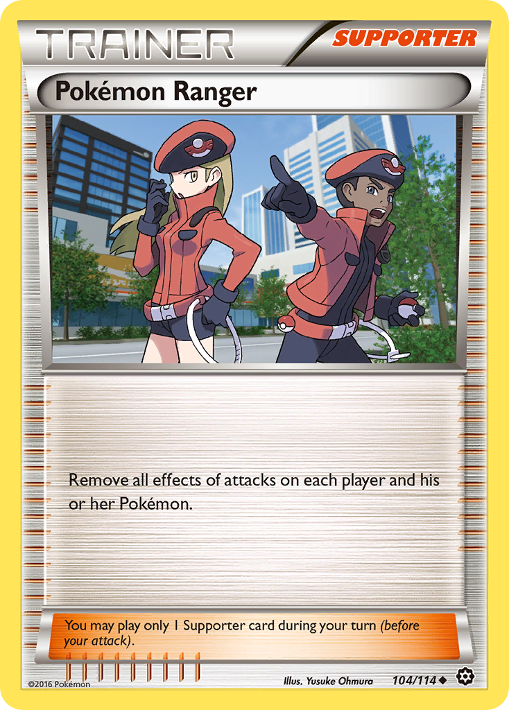 Pokemon Ranger (104/114) [XY: Steam Siege] | Mega City Incorporated