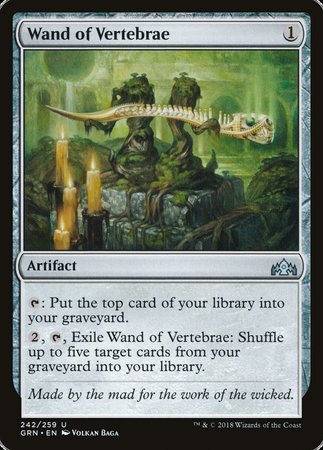 Wand of Vertebrae [Guilds of Ravnica] | Mega City Incorporated